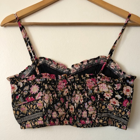 American Eagle Floral Crop Top - Picture 2 of 3